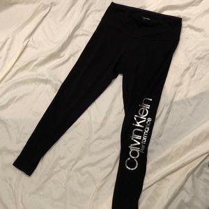 Black Calvin Klein leggings